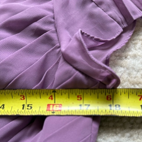 Azazie Dress Size 10 Purple A-Line Bridesmaid Wedding Formal Holiday Party - Picture 9 of 11